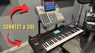 How to Connect & Use the MPC X SE & The Roland Fantom 06