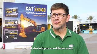 MANTRAC Launches the New Generation of CATERPILLAR Hydraulic Excavator 330GC in Egypt.