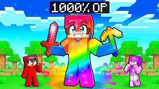 Nico Got 1000% OP In Minecraft!