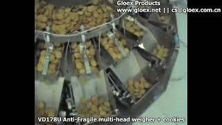 VD178U Anti Fragile multi head weigher + cookies