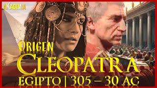 CLEOPATRA | El EGIPTO PTOLEMAICO【305-30 AC】 GRECORROMANO | CESAR. ANTONIO. OCTAVIO  DOCUMENTAL