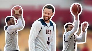 Stephen Curry 3-Pointers And Floaters Workout At Team USA Training Camp