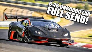 NÜRBURGRING LAMBORGHINI LP1200 FULL SEND! Onboard Lap Nordschleife (+ Crash?!) ZYRUS Engineering