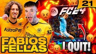 I QUIT THE RTG ON FC24?!| Fabio's Fellas #21