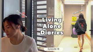 Living Alone Diaries Melbourne | Apartment Clean Up, Heart to Heart Chat, Trying Different Stuff