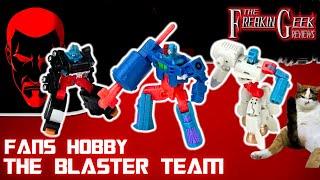 CHEESECAKE! Fans Hobby THE BLASTER TEAM(Armada Requiem Blaster): EmGo's Transformers Reviews N Stuff