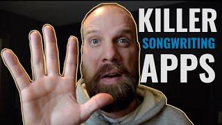 5 Great Apps for SONGWRITING | How to write a song ON THE GO