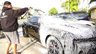 Satisfying Touchless Car Wash on Ceramic Coated Camaro (ASMR)