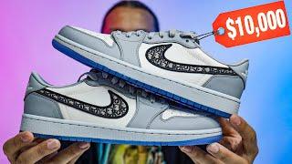 $10,000 Air Jordan 1 Dior Low Really Worth it?