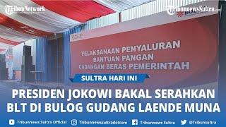 Presiden Jokowi Bakal Serahkan BLT di Halaman Belakang Bulog Gudang Laende Muna Sulawesi Tenggara