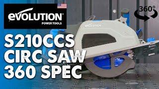  S210CCS | 360 Overview | Versatile, Accurate Cutting