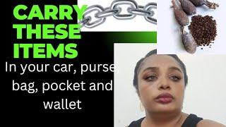 3 things you should put in your bag, car, wallet and purse