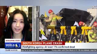 Over 170 dead after South Korea plane crash