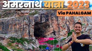 Amarnath Yatra 2023 Via PAHALGAM Complete Information. Amarnath ji's 32km walking journey