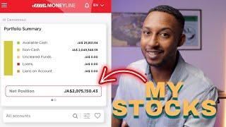 How to use JMMB MoneyLine App + My Portfolio Review (Top Secret)