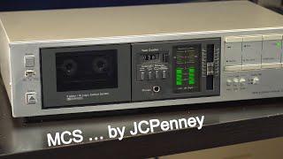 MCS Stereo Cassette Deck By J.C. Penney - Model 3588 (1982)