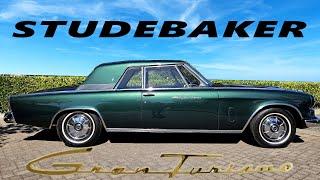 Rare 1964 Studebaker Hawk GT in Jet Green Metallic