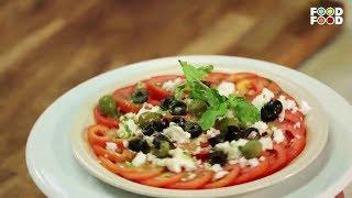 Tomato And Goat Cheese Salad | Winter Treats | Chef Sanjeev Kapoor | FoodFood