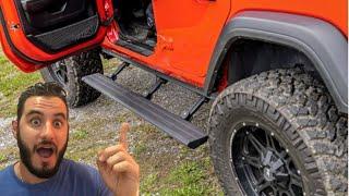 Jeep Wrangler Power Steps Installation ~ EASY!