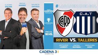  EN VIVO | RIVER PLATE vs. TALLERES | SUPERCOPA INTERNACIONAL | FINAL | Cadena 3 Argentina