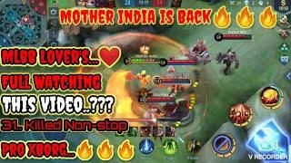 #MLBB_Lover's_XBorg_Full_Match_Mother_India_Is_Come_Back...