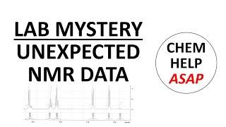 lab mystery - unexpected NMR data