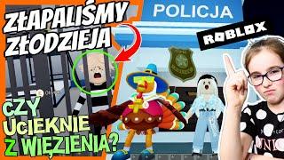 ZŁAPALIŚMY ZŁODZIEJA. Czy ucieknie z więzienia? Roblox Livetopia