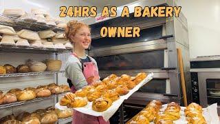 24hrs as a bakery owner- prep & bake days