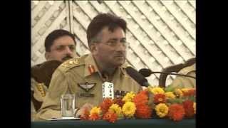 SHABBIR IBNE ADIL, PTV, President Musharraf - Briefing