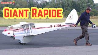 PRE-SHOW TEST FLIGHT ! Giant RC De Havilland DH.89 Dragon Rapide