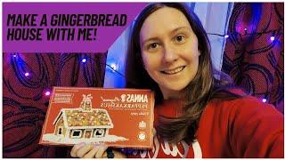 Make a gingerbread house with me!