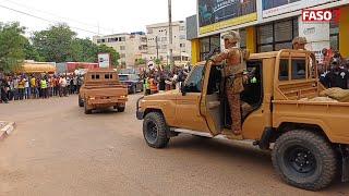 Burkina Faso : Assimi Goïta accueilli par une foule en liesse à Ouagadougou