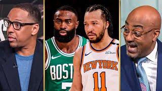 NBA TV CREW REACTS to Celtics vs Knicks Game 6 Highlights 