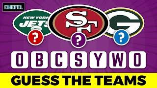 GUESS THE NFL TEAMS BY SCRAMBLED WORDS | ENEFEL QUIZ