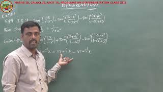 MATHS IB PROBLEMS DIFFERENTIATION CLASS XIII