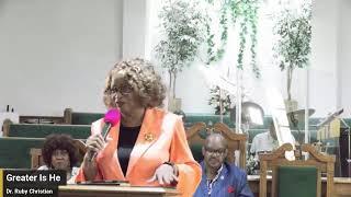 Greater Is He | Dr..Ruby Christian #ttcotlf