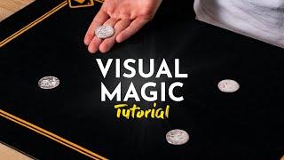 MOST VISUAL COIN MAGIC TRICK - Matrix tutorial