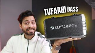 Zebronics Zeb Music Bomb 2 80W Party Speaker with Karaoke & Guitar InputUNBOXINGUnder Rs 7000 ?