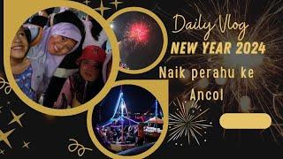 Ancol New Year 2024 Naik perahu pesta kembang api tahun baru Ancol terbaru