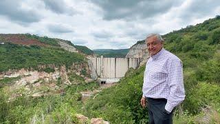 Mensaje desde la presa El Zapotillo en Jalisco