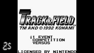 Track & Field (Game Boy) - playthrough
