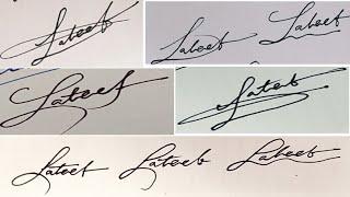 Signature L || Amazing business signature L || customer signature L | L signature