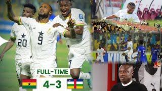 GHANA 4-3 C.A.R - FIVE BIG TALKING POINTS OF THE GAME