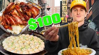 Top-5 Best Food In Chinatown Under $100!