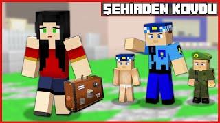 KEREM KOMİSER, ÜVEY ANNE CEREN'İ ŞEHİRDEN KOVDU!  - Minecraft ZENGİN FAKİR HAYATI