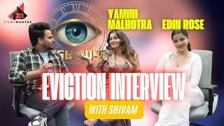 Yamini Malhotra and Edin Rose Eviction Interview on Rajat Dalal , Shrutika , Elvish Yadav