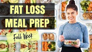 EASY 1 WEEK MEAL PREP FOR MAXIMUM FAT LOSS! | CHEAP & HEALTHY