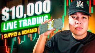 Making $10,000 LIVE - Trading Forex | FX Carlos