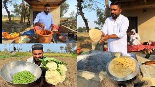 Olive Oil  Paratha Special Lunch For Abu jaan Mix Vegetables Recipe زتون کے آئل سے بنے پراٹھے