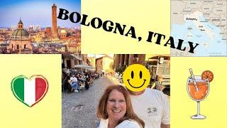 BOLOGNA ITALY 2024 - Getting there - AirBNB tour - Sites & Food - Day 1